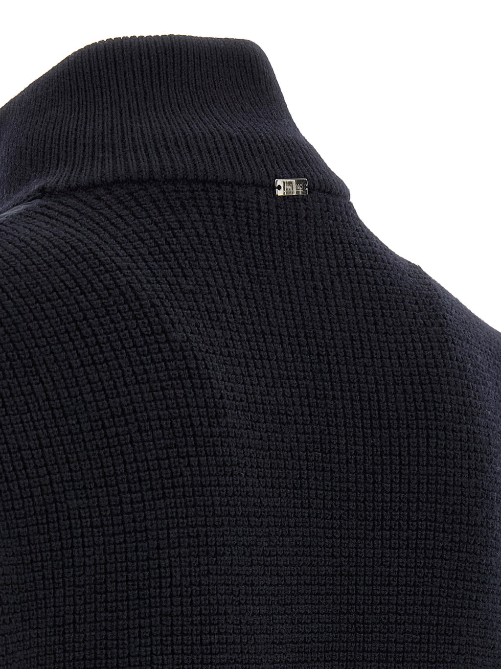 Blue Wool Hybrid Jacket
