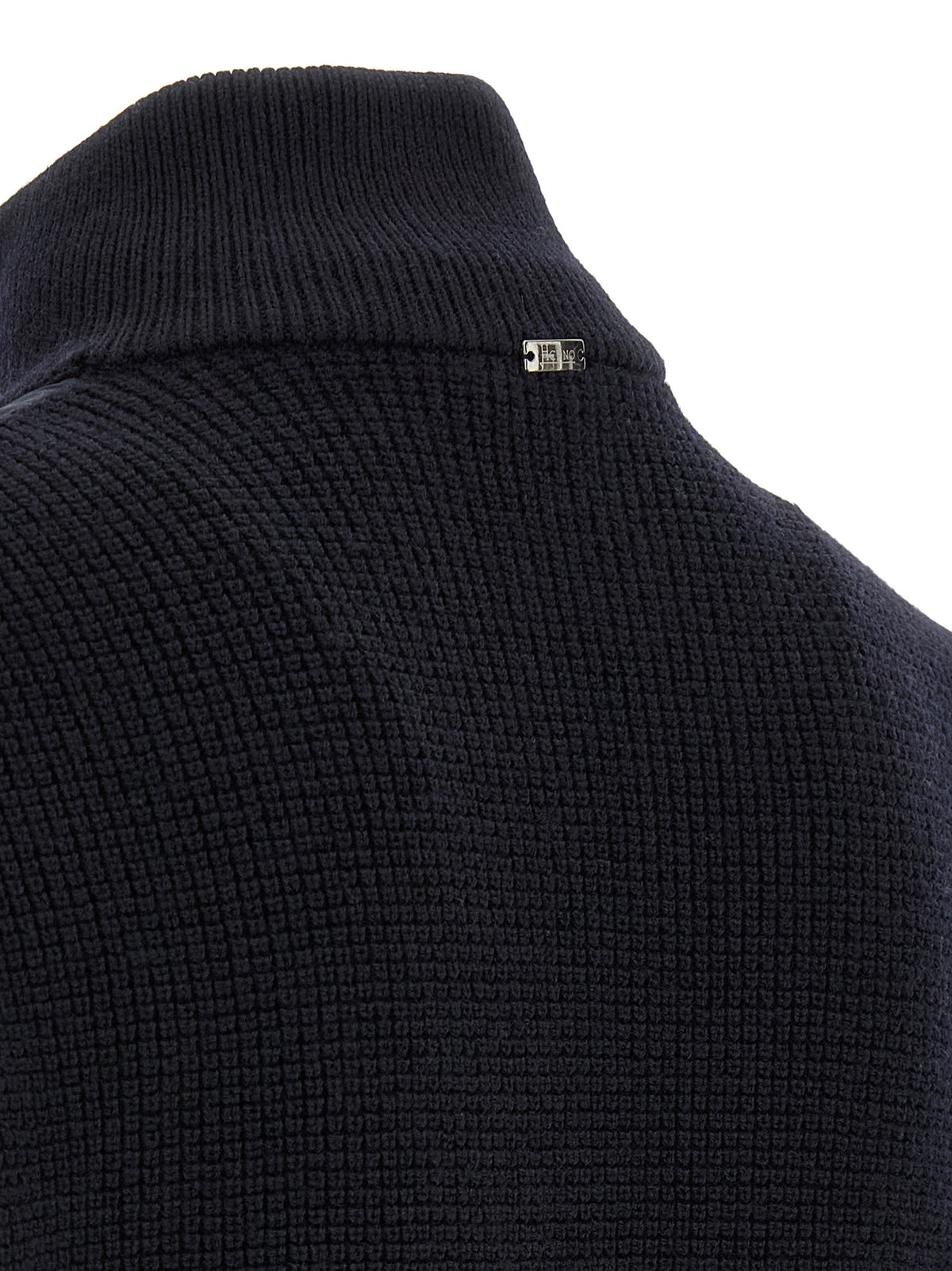 Blue Wool Hybrid Jacket