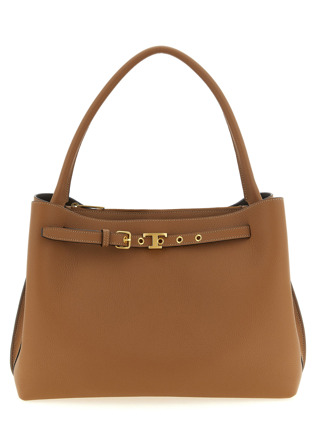 Hammered Calfskin Tim Top Handle Piccola Handbag