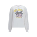 Teddy Mushroom Long-Sleeve Cotton T-Shirt