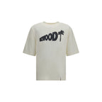 White Cotton Sunset Blvd T-Shirt