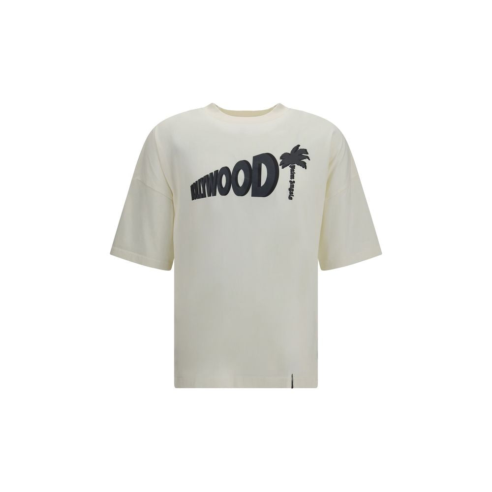 White Cotton Sunset Blvd T-Shirt