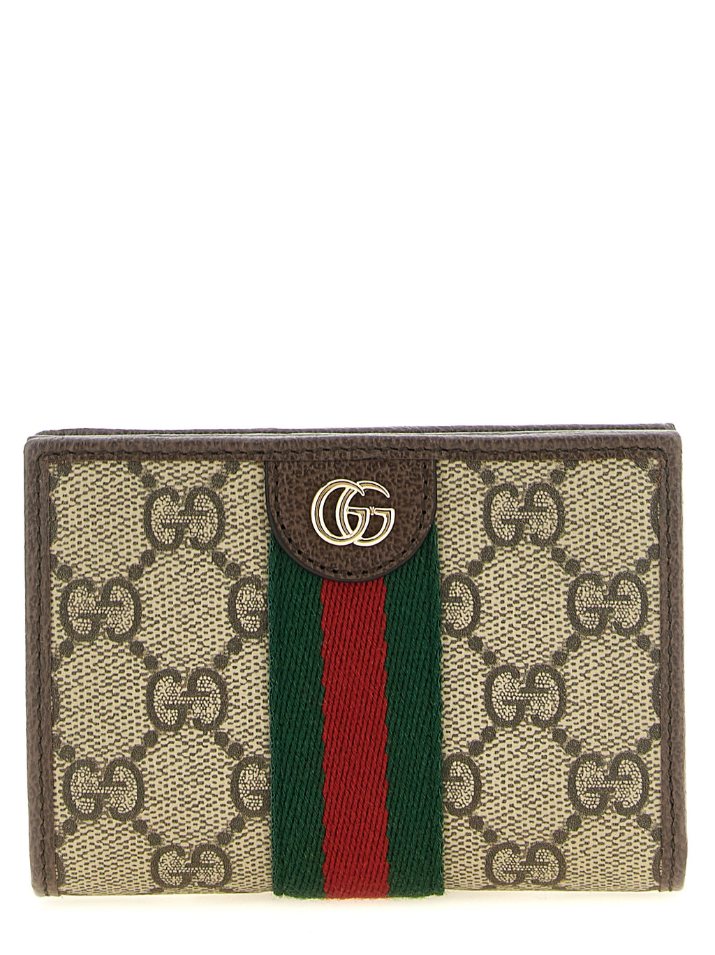 Small Beige Ophidia Cardholder