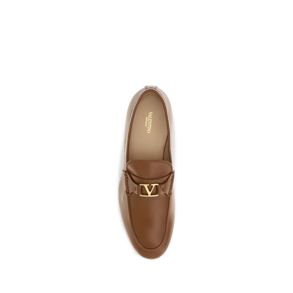 Nappa Leather VLogo Signature Loafers