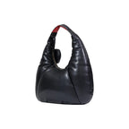 Large Print Polyurethane Handbag