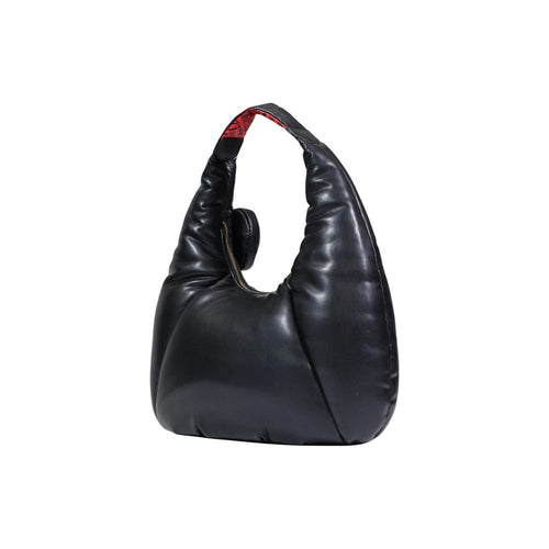 Large Print Polyurethane Handbag