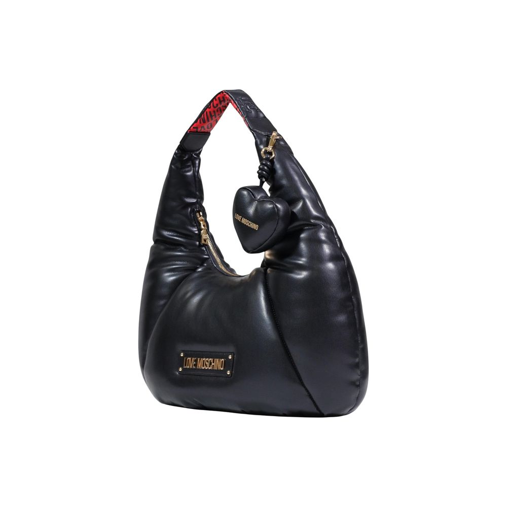 Large Print Polyurethane Handbag