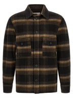 Brown Wool Kervon Overshirt