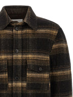 Brown Wool Kervon Overshirt