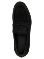 Black Calfskin Cavavin Loafers