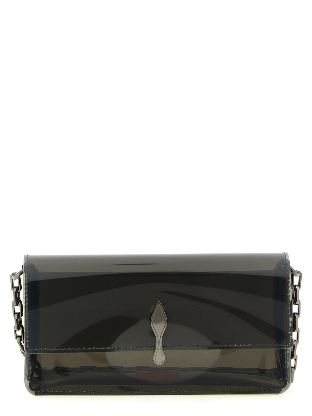 Mini Black PVC Bettina Bag