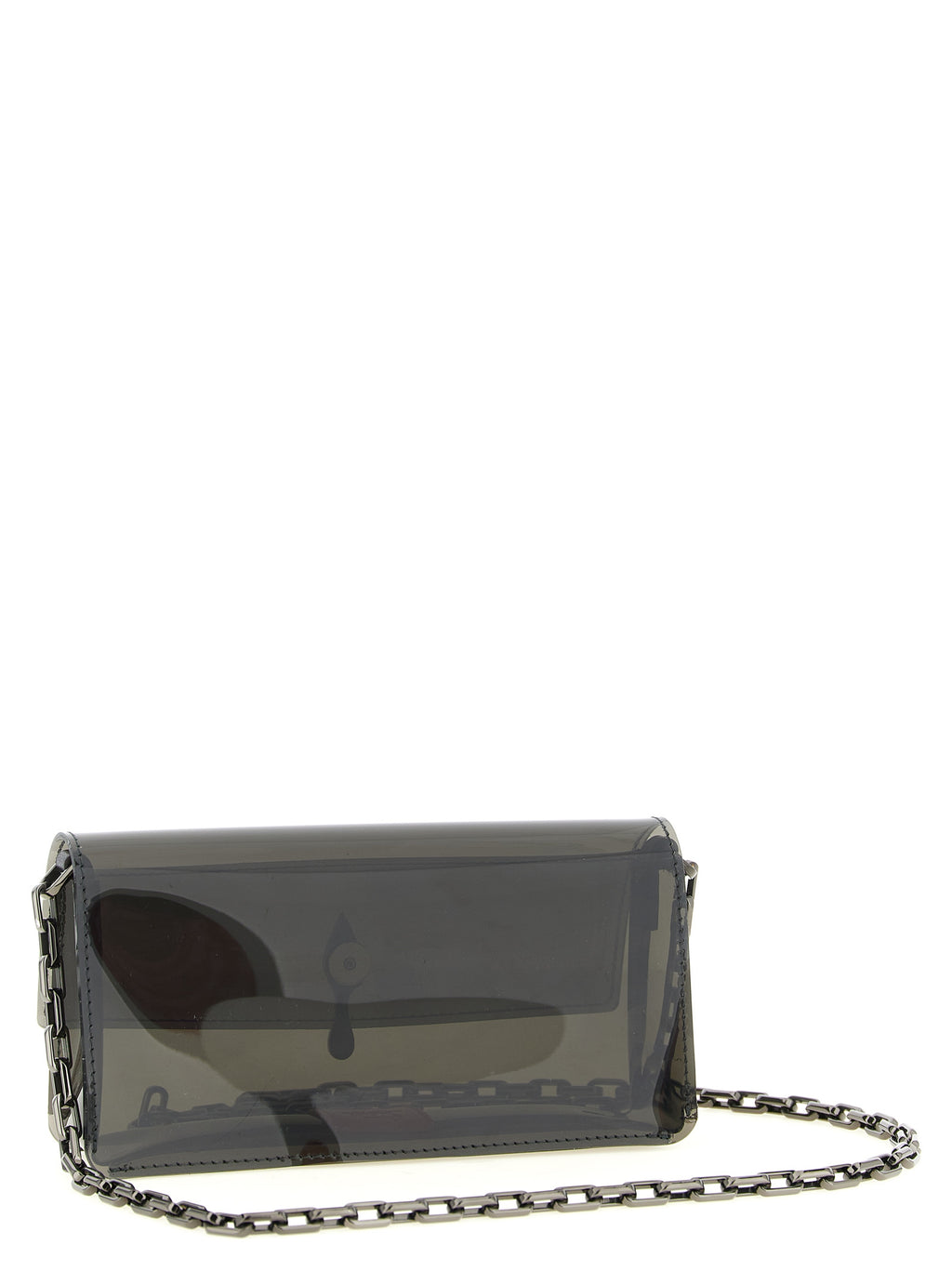 Mini Black PVC Bettina Bag