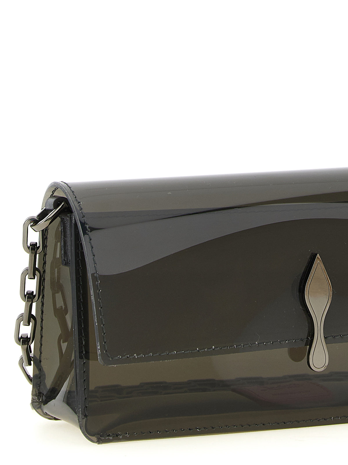 Mini Black PVC Bettina Bag