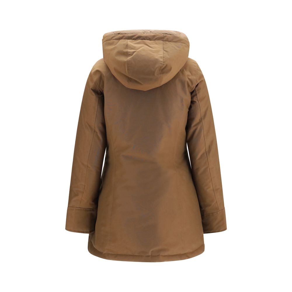 Cotton and Nylon Hooded Padded Arctic Parka