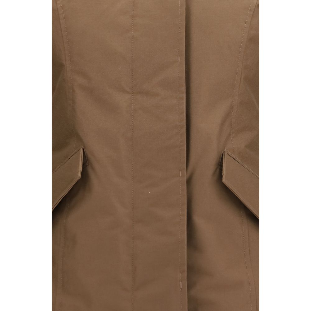 Cotton and Nylon Hooded Padded Arctic Parka