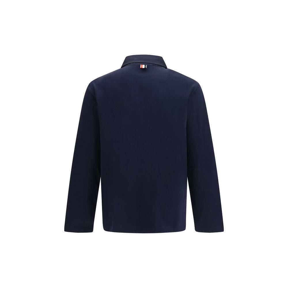 Oversized Colorblock Rugby Polo