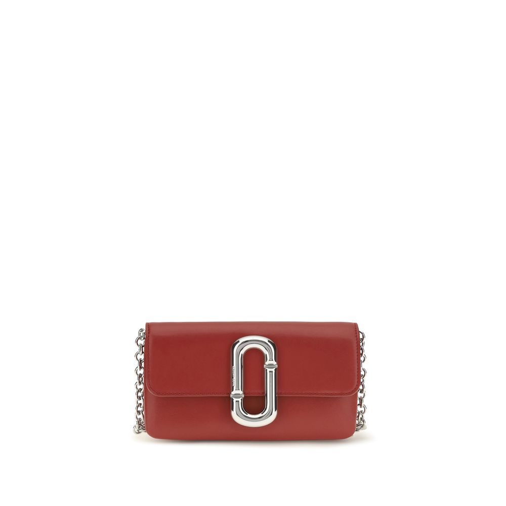 Calf Leather Snapshot Chain Wallet