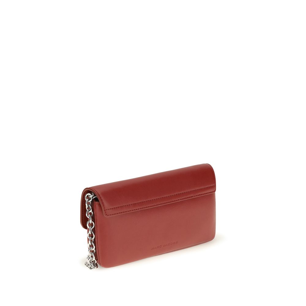 Calf Leather Snapshot Chain Wallet