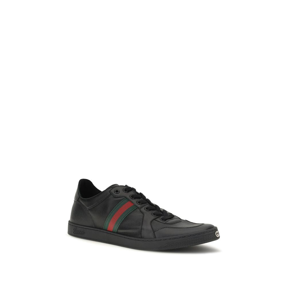 Stretch Calfskin Sneakers