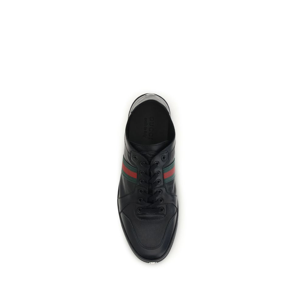 Stretch Calfskin Sneakers