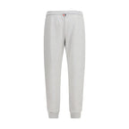 Cotton Loopback 4‑Bar Track Pants