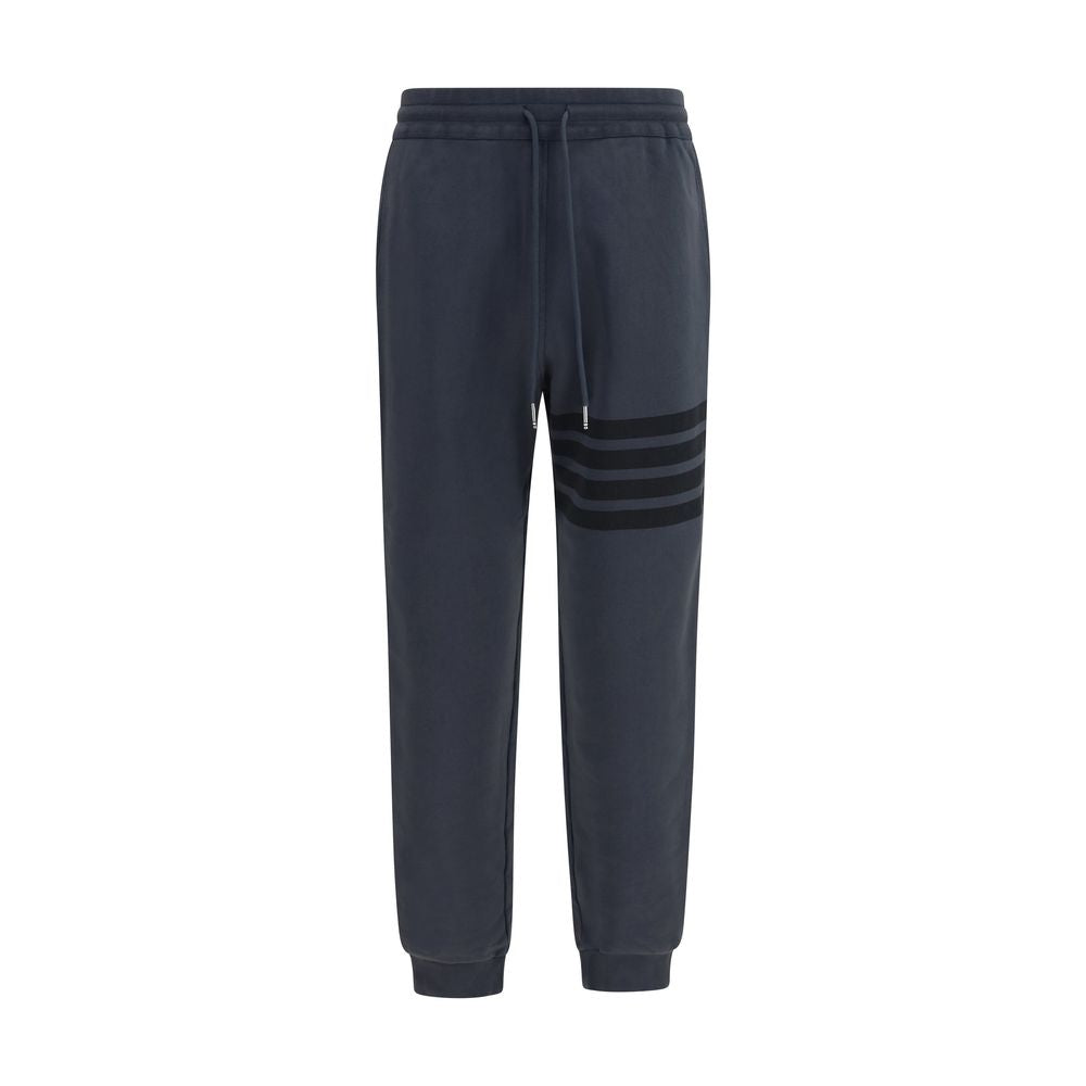 Cotton Loopback 4-Bar Track Pants