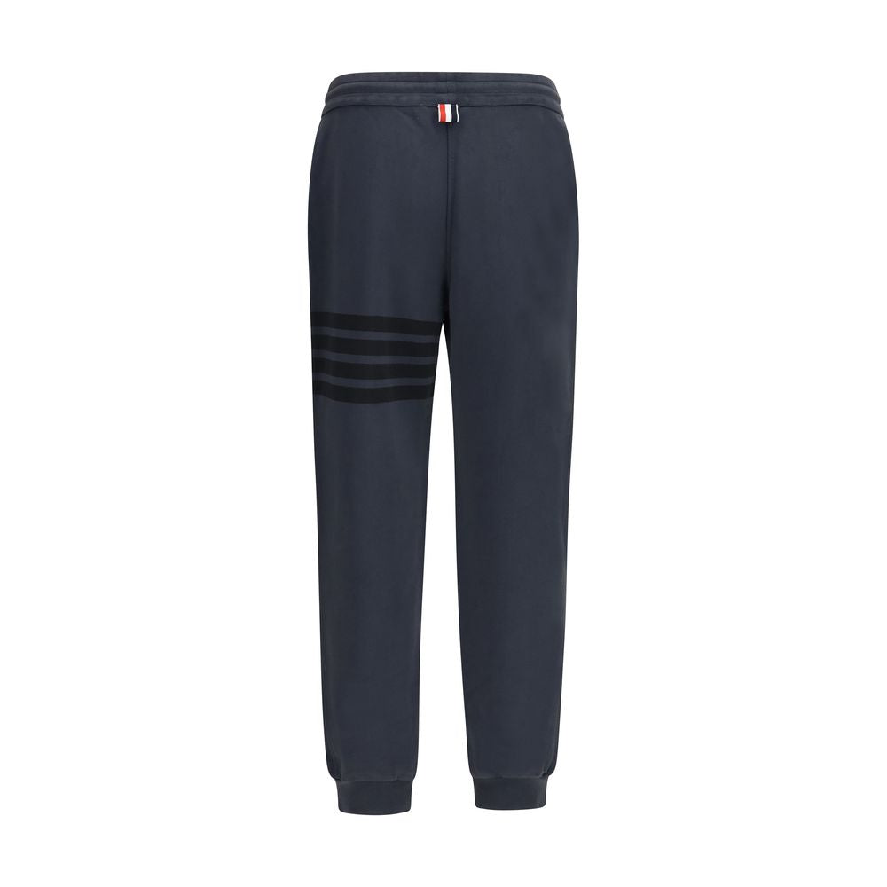 Cotton Loopback 4-Bar Track Pants