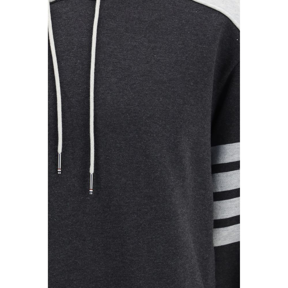 Loopback Colorblock Hooded Sweatshirt
