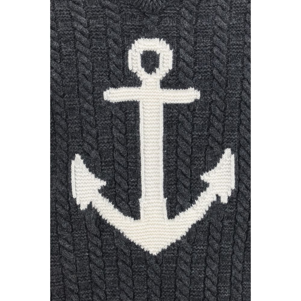 Merino Wool Anchor Sweater