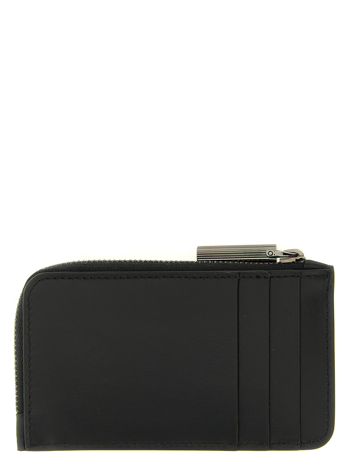 Black Calfskin Canopy Cardholder