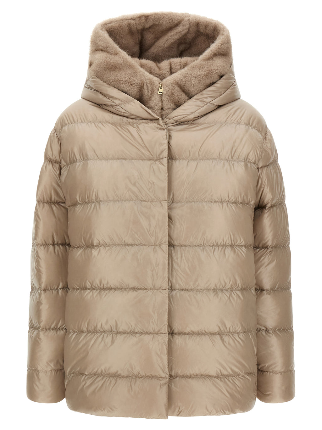 Fusciacca Beige Polyamide Down Jacket