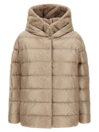 Fusciacca Beige Polyamide Down Jacket