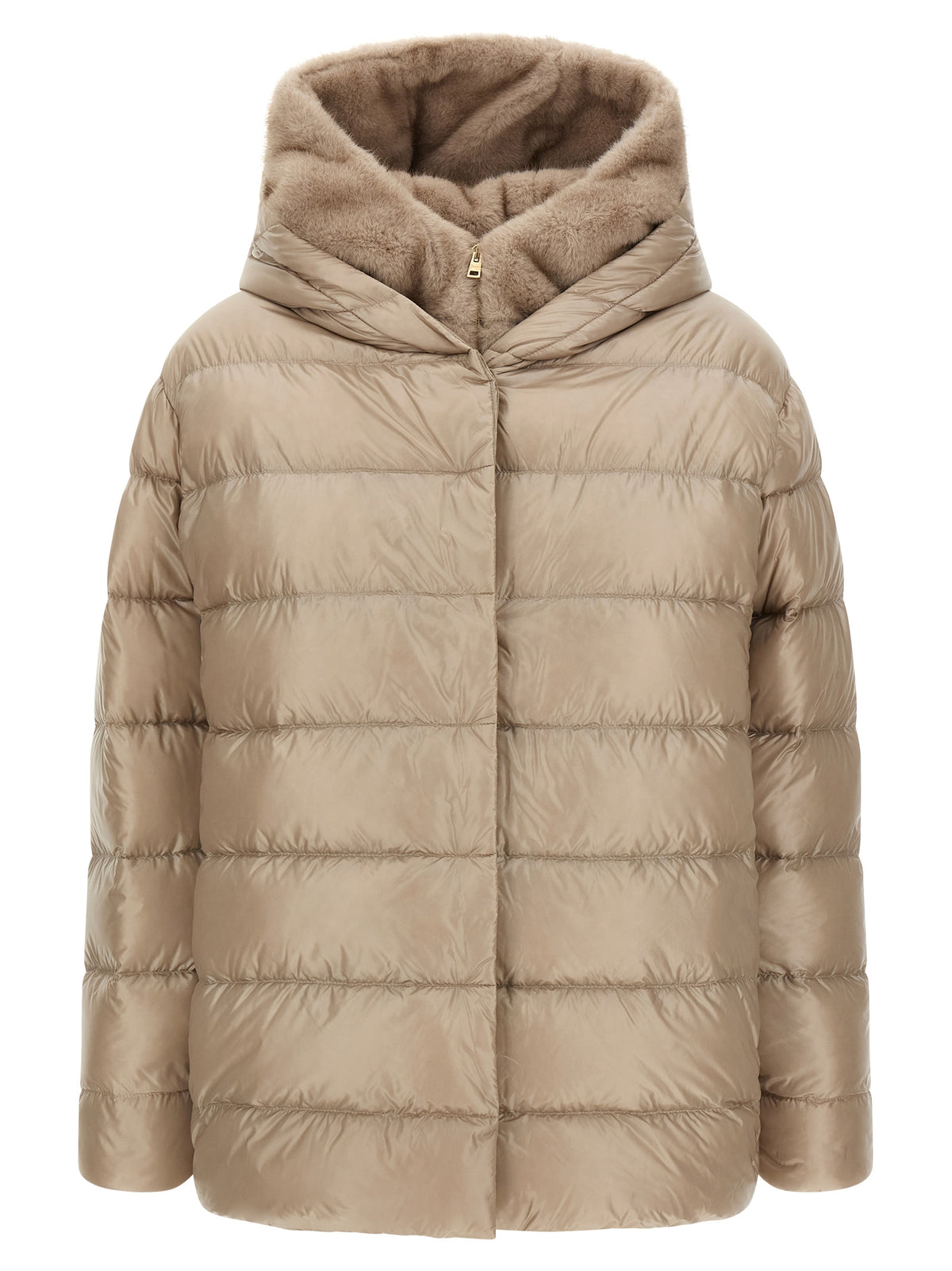 Fusciacca Beige Polyamide Down Jacket