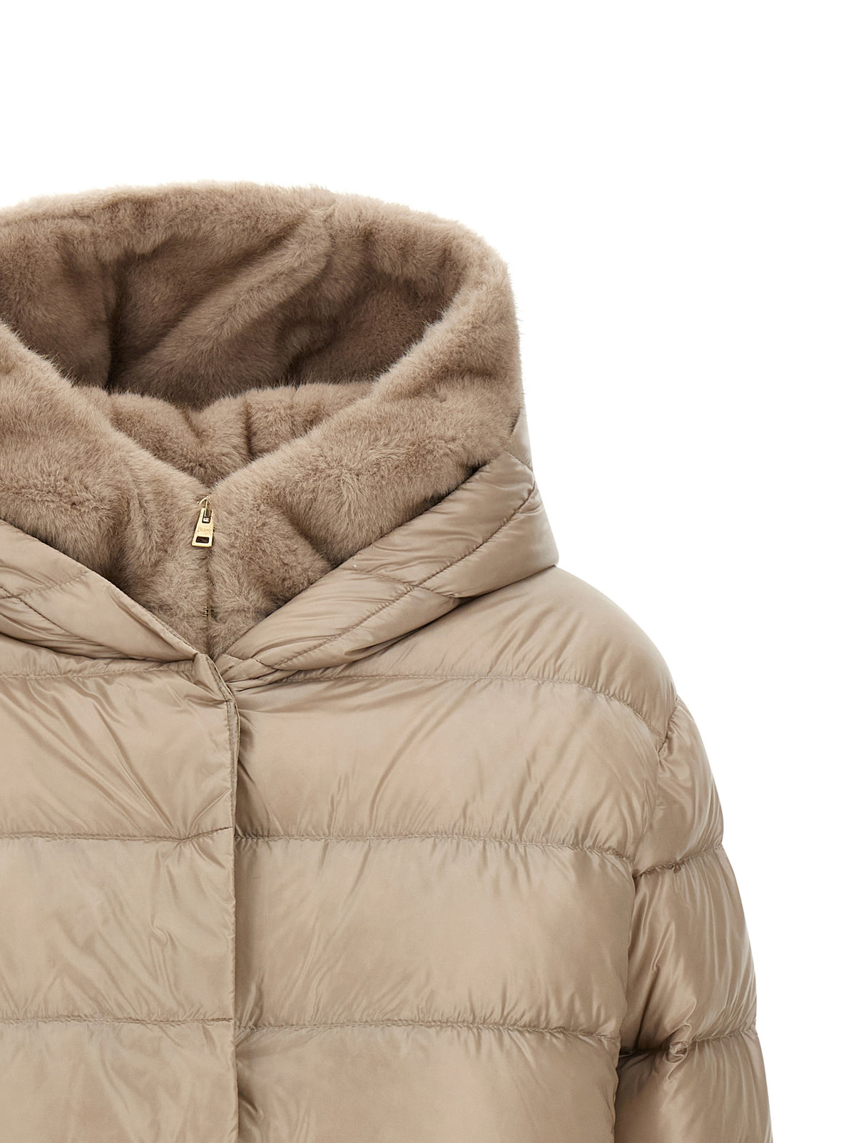 Fusciacca Beige Polyamide Down Jacket