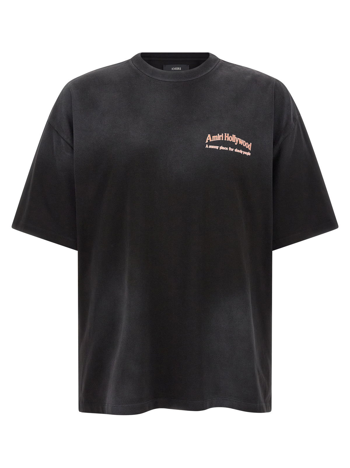 Oversized Black Cotton T-Shirt