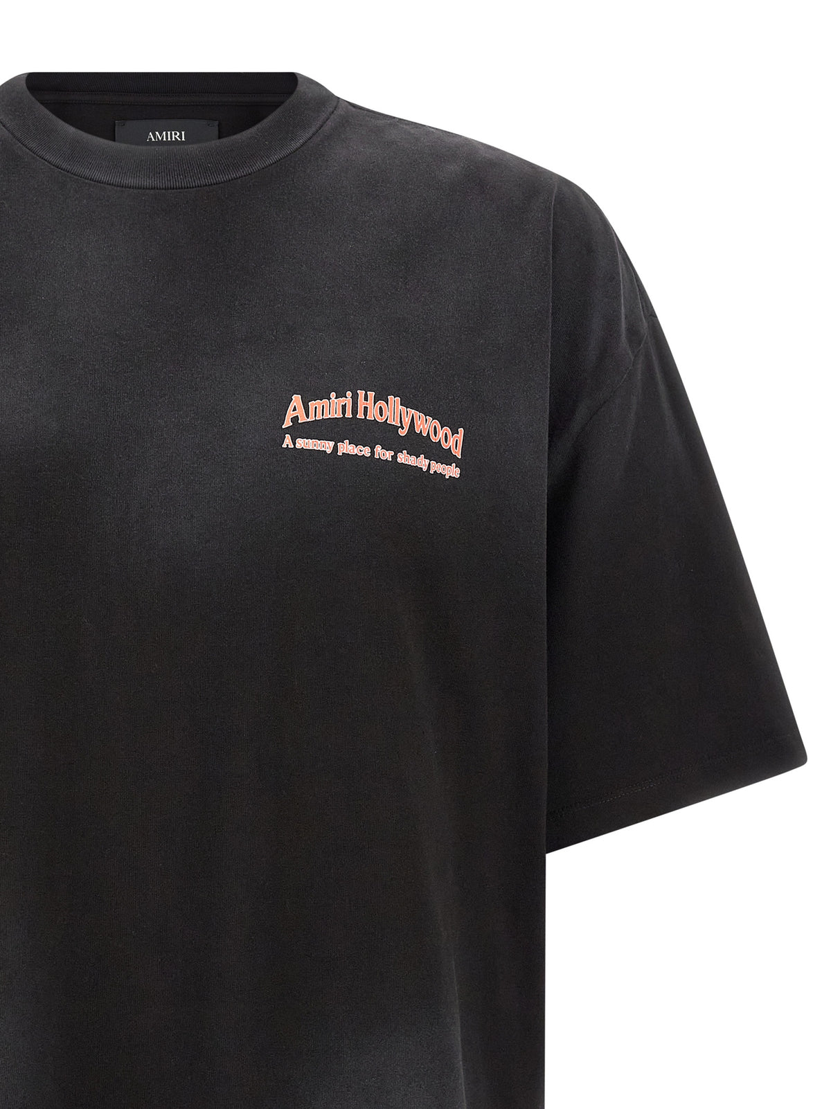 Oversized Black Cotton T-Shirt