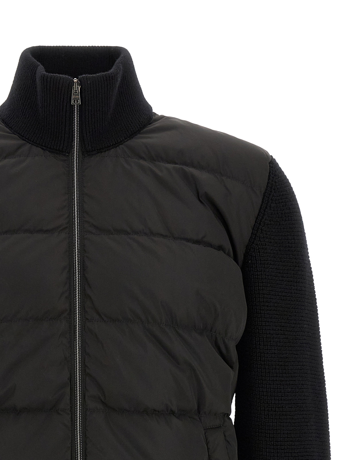 Hybrid Wool Boudin Quilted Jacket