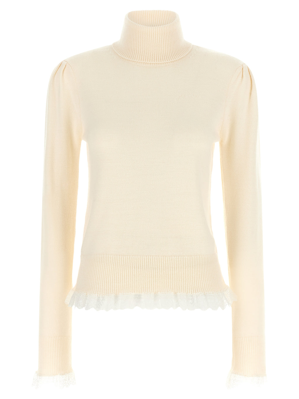 Merino Wool Turtleneck Cardigan
