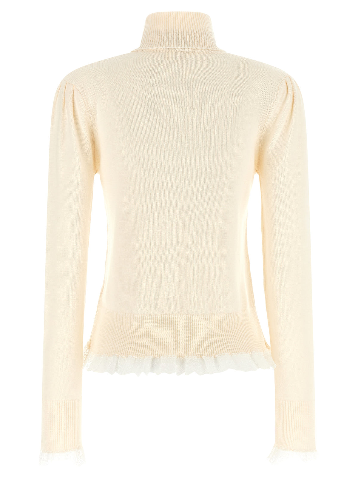 Merino Wool Turtleneck Cardigan