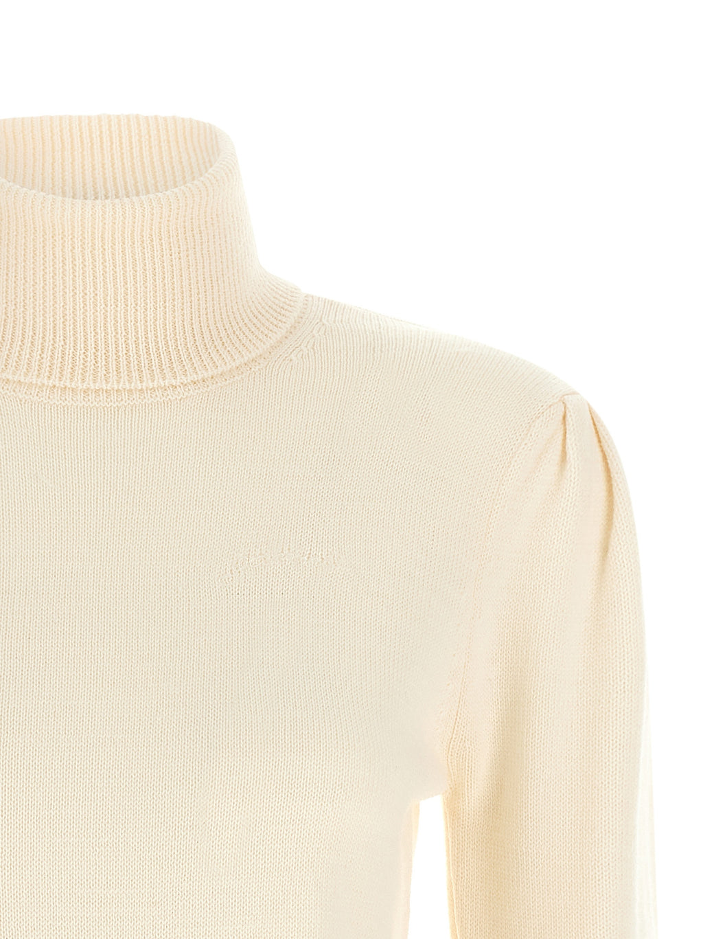 Merino Wool Turtleneck Cardigan