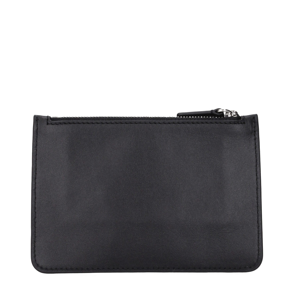 Black Leather Coin Purse
