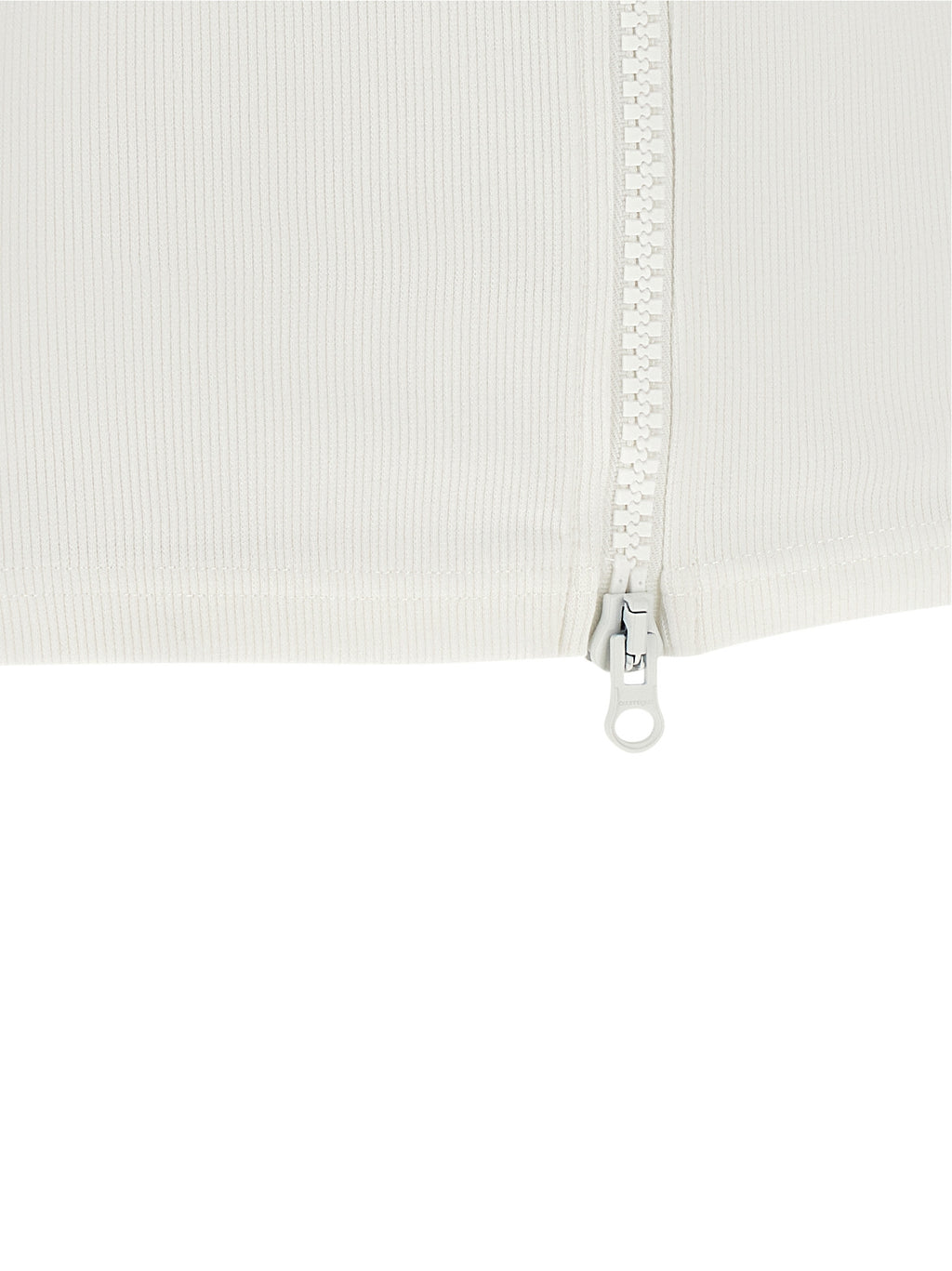 White Cotton Sleeveless Tank