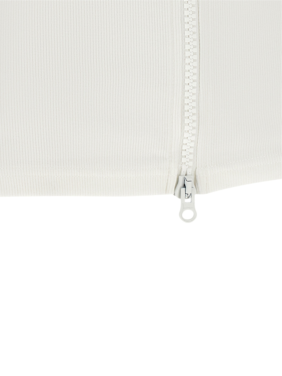 White Cotton Sleeveless Tank