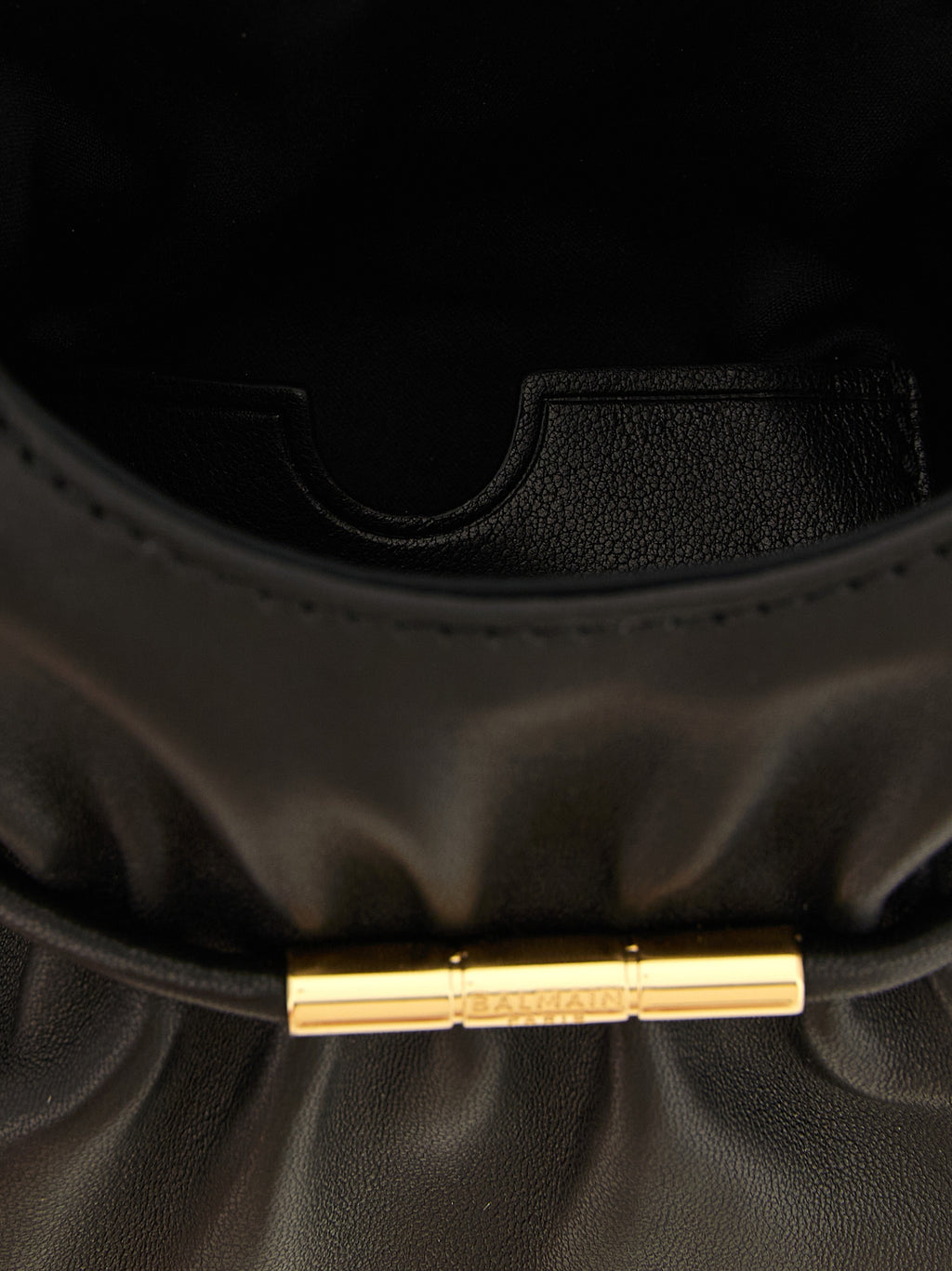 Black Lambskin Handbag