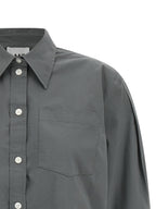 Cropped Stretch Cotton Shirt