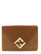 Mini Trifold Calfskin FF Wallet