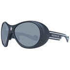 Black Plastic Round Sunglasses