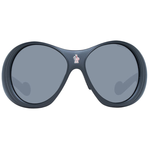 Black Plastic Round Sunglasses