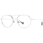 Silver Metal Round Sunglasses