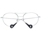 Silver Metal Round Sunglasses